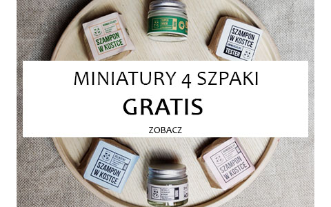 GRATIS miniatury kosmetyków 4Szpaki