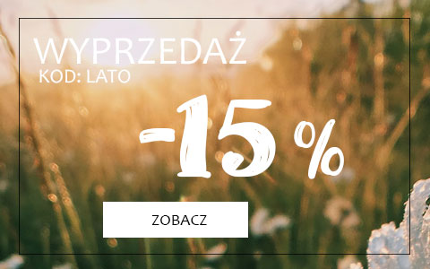 -15% na cały koszyk - czyli Letnia Wyprzedaż start