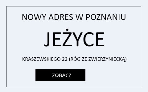 Przenosimy się! Od 7 listopada zapraszamy na Jeżyce!
