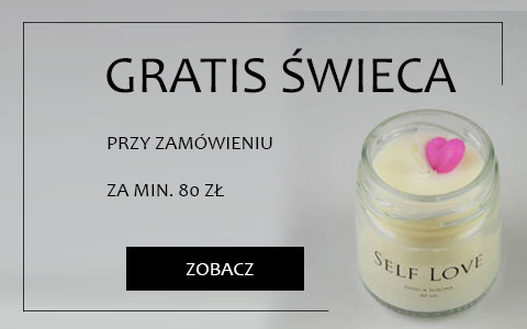 Świeczka Self Love GRATIS do zamówień od 80 zł