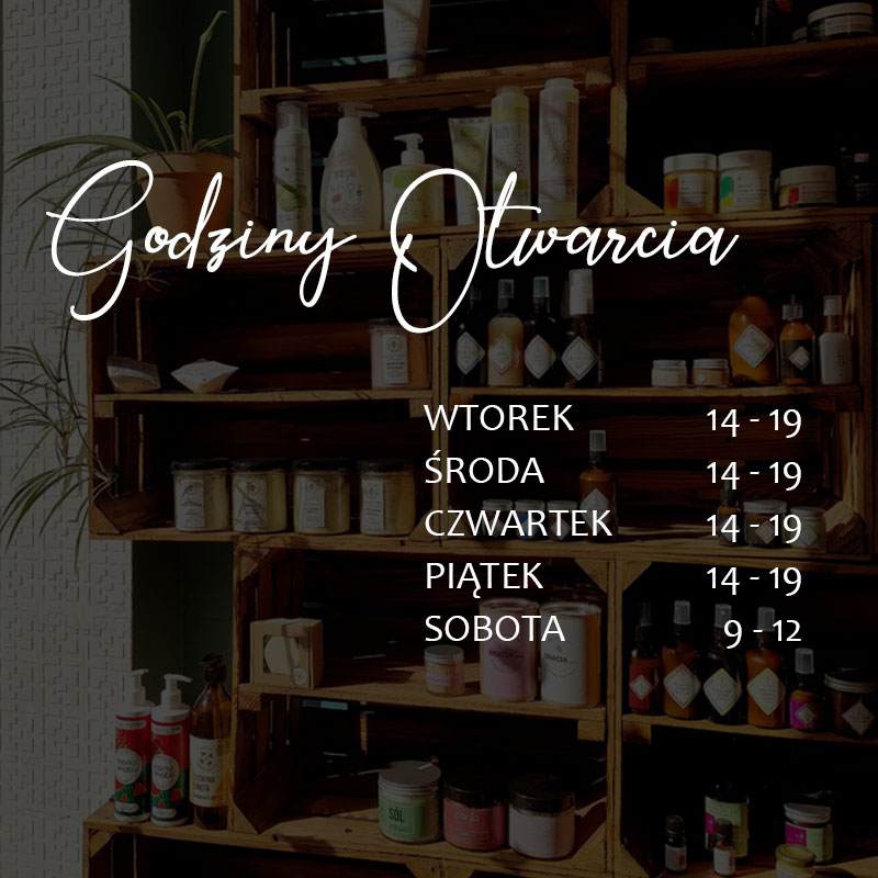 Godziny otwarcia sklepu stacjonarnego