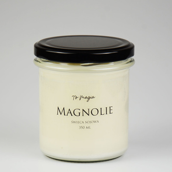 Świeca sojowa MAGNOLIE 350 ml, ToMagia