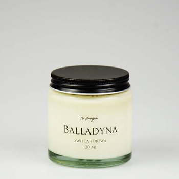 Świeca sojowa BALLADYNA 120 ml, ToMagia