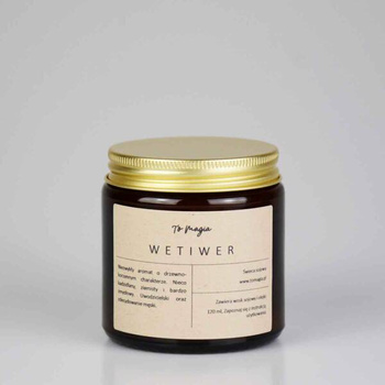 Świeca sojowa WETIWER 120 ml, ToMagia