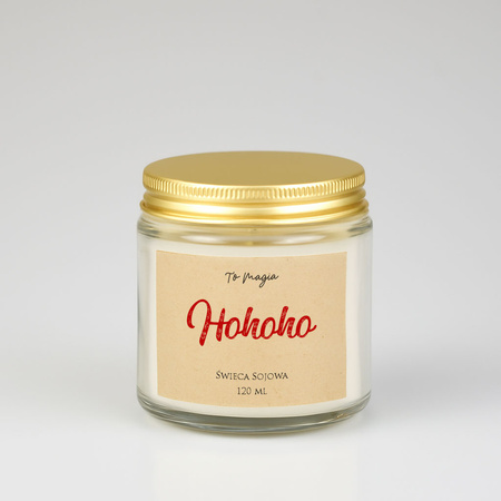 Świeca sojowa HOHOHO 120 ml, ToMagia