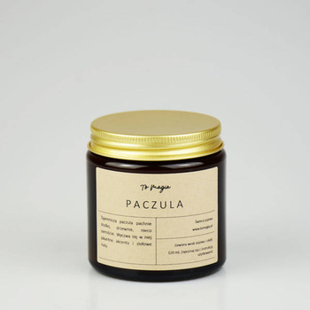 Świeca sojowa PACZULA 120 ml, ToMagia