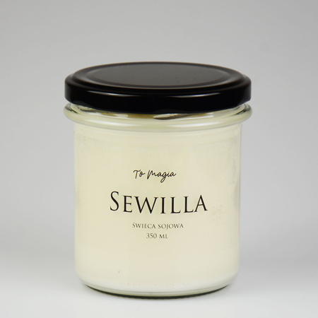 Świeca sojowa SEWILLA 350 ml, ToMagia