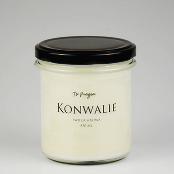Świeca sojowa KONWALIE 350 ml, ToMagia