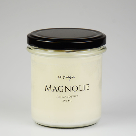Świeca sojowa MAGNOLIE 350 ml, ToMagia