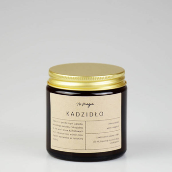 Świeca sojowa KADZIDŁO 120 ml, ToMagia