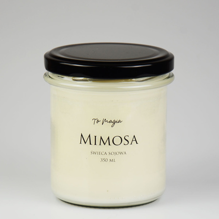 Świeca sojowa MIMOSA 350 ml, ToMagia