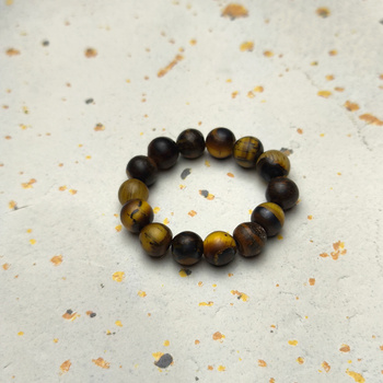 Pierścionek z naturalnych kamieni, Pupu Biżu