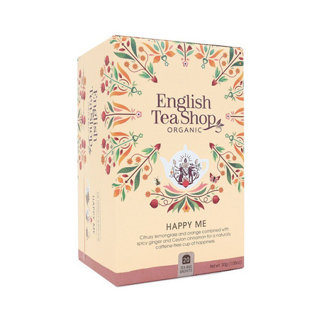 Ekologiczna herbatka ziołowa z trawy cytrynowej z jabłkiem, skórką pomarańczy i przyprawami - English Tea Shop