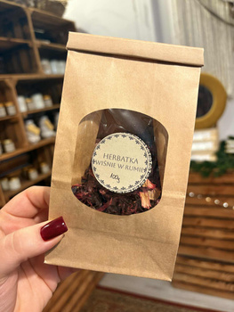 Herbatka Wiśnie w Rumie