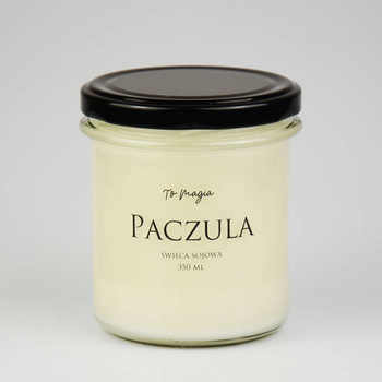 Świeca sojowa PACZULA 350 ml, ToMagia