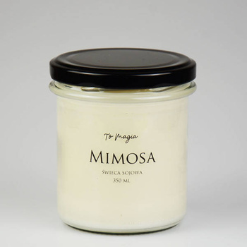 Świeca sojowa MIMOSA 350 ml, ToMagia