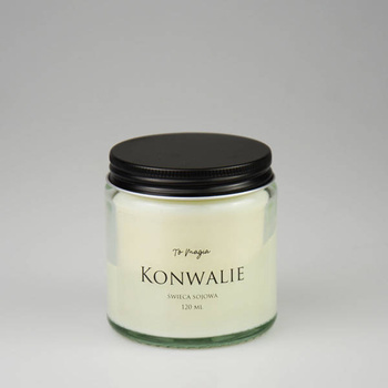 Świeca sojowa KONWALIE 120ml, ToMagia