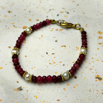 Bransoletka z naturalnych kamieni, Pupu Biżu