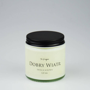 Świeca sojowa DOBRY WIATR 120 ml, ToMagia
